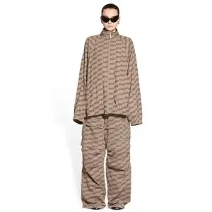 【関税＆送料込み】Balenciaga \"Bb Monogram\" Trousers Balenciaga Brown BB Monogram Track Pants Balenciaga